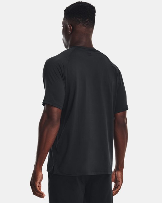Men's UA Meridian Short Sleeve, Black, pdpMainDesktop image number 1